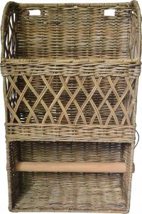 Полка Hampton Из Ротанга, Держатель Для Полотенец Кухня