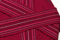 Кромка 5,5 см ручной ткацкий станок Bardko 1mb 100% шерсть пряжа полоса KW5