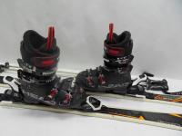 Komplet Narty Tecno Pro 140 cm +buty kije