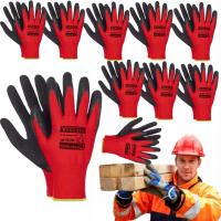10x перчатки рабочие перчатки сильные REDLATEX 9