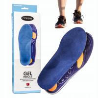 Żelowe miękkie wkładki do butów profilowane GEL INSOLE Corbby r. 43-46