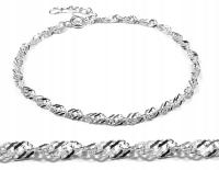 ЖЕНСКИЙ БРАСЛЕТ ИЗ СЕРЕБРА 925 ПРОБЫ, РЕГУЛИРУЕМЫЙ