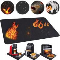 MATA SILIKON WŁÓKNA SZKLANEGO POD FRYTKOWNICĘ I EKSPRES KAWY OGNIOODPORNA