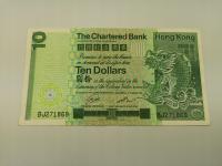 Banknot Hongkong 10 dolarów 1981 p.646