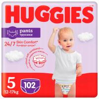 HUGGIES подгузники брюки 5 (12-17 кг) 3x34 шт