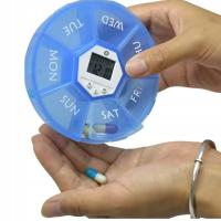 КОНТЕЙНЕР КОРОБКА НАПОМИНАЮЩИЙ ОРГАНАЙЗЕР ДЛЯ ЛЕКАРСТВ 7 ДНЕЙ ОТСЕКОВ