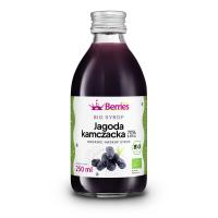 Syrop BIO jagoda kamczacka (70% soku BIO) syrop z jagody kamczackiej 250ml