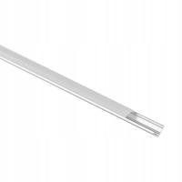 Profil Aluminiowy LED Narożny Natynkowy Anodowany 1m z Kloszem Mlecznym