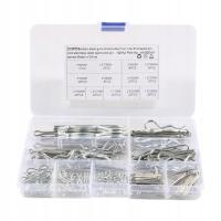 210x Zestaw asortymentowy szpilek Cotter Wpinka do włosów Wsuwki Klipsy do mechanicznego sworznia zaczepu