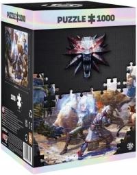 Puzzle 1000 Wiedźmin: Geralt & Triss in Battle