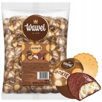 Cukierki kakaowe z herbatnikami Cookie 1kg Wawel 1000 g
