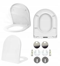 СИДЕНЬЕ ДЛЯ УНИТАЗА GROHE SEREL-МЕДЛЕННОЕ, СЪЕМНОЕ ИЗ ДЮРОПЛАСТА