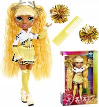 MGA RAINBOW HIGH CHEER LALKA SPORTOWA SUNNY MADISON CHEERLEADERKA SŁONECZNA