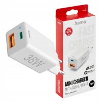 Зарядное устройство Hama 38w Quick Charge QC