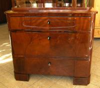 Komoda Biedermeier mahoń