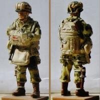 US Paras Sergeant 506th PIR 1944 Del Prado SOL063 1/30