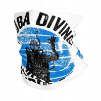 Funny Diver Scuba Diving Gift Mask Scarf Merchandise Neck Cover Vintage