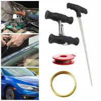 НАБОР НАБОР ДЛЯ РЕЗКИ СТЕКЛА АВТОМОБИЛЯ НИТЕВДЕВАТЕЛЬ ТРОС РУЧКИ