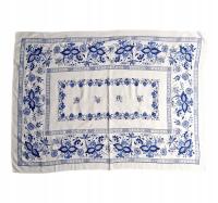 Piękny z cebulowym wzorem obrus