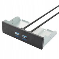 Передняя внутренняя панель 2x USB3.0 5.25