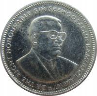 5869. Mauritius 1/2 Rupii 2003