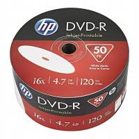 PŁYTY HP DVD-R 4.7GB 50 SZT. PRINTABLE NADRUK