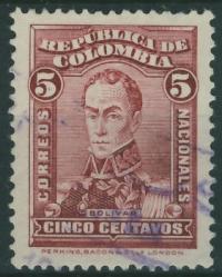 Colombia 5 cts. - Postać / 2