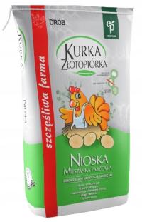 Kurka Złotopiórka 25kg Pasza dla kur niosek