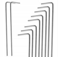 Шатер шпильки колышки для палатки твердые анкеры сталь 17 см 10шт. Крючки