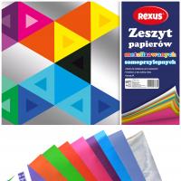 WYCINANKA SAMOPRZYLEPNA METALIZOWANA A4 PLASTYKA