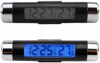 Автомобильный термометр цифровые часы с подсветкой
