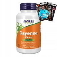 NOW FOODS Cayenne кайенский перец 500mg 100 CAPS пищеварение горение