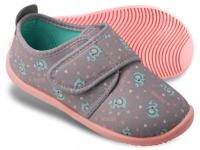 Dziewczęce kapcie szare Befado