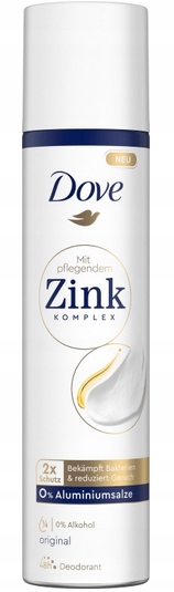 Dove Zink Complex Dezodorant Damski Original 100ml