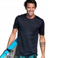 KOSZULKA DO PŁYWANIA TOP ANTY UV UPF50+ OCHRONA PRZED SŁOŃCEM MĘSKA