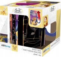 DISNEY - KUBEK ZMIENIAJĄCY KOLOR 460ML - PIĘKNA I BESTIA - CARDBOARD