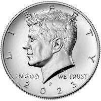 USA - 1/2 $ Kennedy Half Dollar - 2023 P