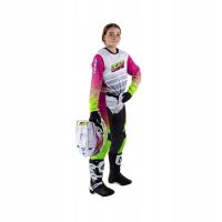STRÓJ OFFROADOWY BLUZA I SPODNIE JUNIOR LEATT RIDE KIT 3.5 RETRO PINK