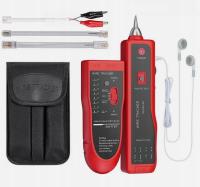 DETEKTOR KABLI I LINII TESTER RJ11 RJ45 LOKALIZATOR PRZEWODÓW