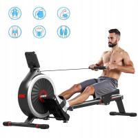 ГРЕБЦЫ ДЛЯ ТРЕНИРОВОК В ТРЕНАЖЕРНОМ ЗАЛЕ С 16 РЕГУЛИРУЕМЫМИ УРОВНЯМИ СОПРОТИВЛЕНИЯ