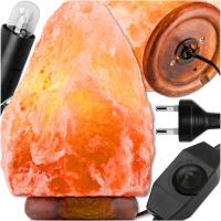 LAMPA SOLNA HIMALAJSKA 5-7 KG NATURALNY JONIZATOR POWIETRZA SÓL ŚWIATŁO