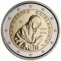 San Marino 2 euro 2024 - Domenico Ghirlandaio