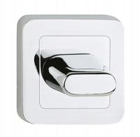 SZYLD DOLNY DECO RIO ISKRA LINEA TREND MALIBU kwadratowy CHROM BŁYSK do WC