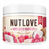Allnutrition Nutlove 500g Niska Zawartość Cukru White Choco Raspberry czeko