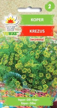 Укроп садовый KREZUS - 5G TORAF