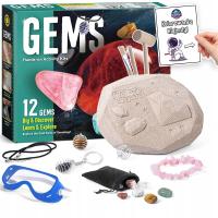 KOPALNIA KRYSZTAŁÓW Bransoletka Breloczek Łańcuszek ZABAWKA dla Dzieci