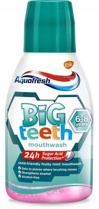 Aquafresh Big Teeth жидкость для полости рта для детей