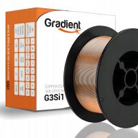 Drut spawalniczy GRADIENT G3Si1 SG2 Ø0,8 mm (0,45 kg)