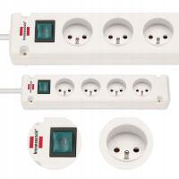 Listwa Zasilająca BRENNENSTUHL Bremounta 4 Gniazda z Wyłącznikiem 1,5m