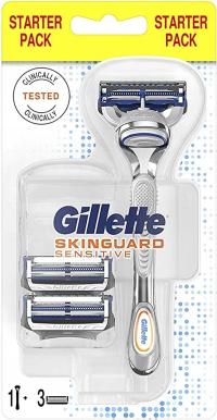 maszynka Gillette Skinguard Sensitive Starter +3